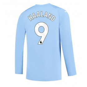 Manchester City Erling Haaland #9 Hemmakläder 2023-24 Långärmad